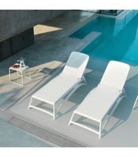 Tumbona Atlantico Nardi - Nardi sunloungers ATLANTICO bianco bianco pop ambient images LR