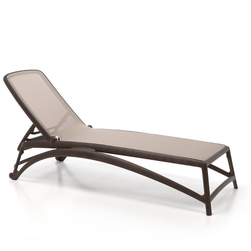 Tumbona Atlantico Nardi - Nardi sunloungers ATLANTICO caffe tortora LR