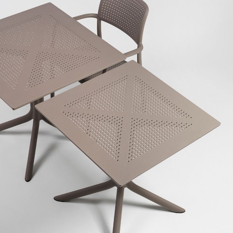 Mesa Clip 80 Nardi - Nardi tables CLIP80 views4 LR 1