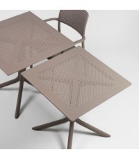 Mesa Clip 80 Nardi - Nardi tables CLIP80 views4 LR 1