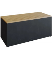 BANCO DE JARDÍN OFYR BLACK G-BB-TW