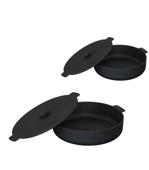 LOT DE 2 POÊLES EN FONTE OFYR