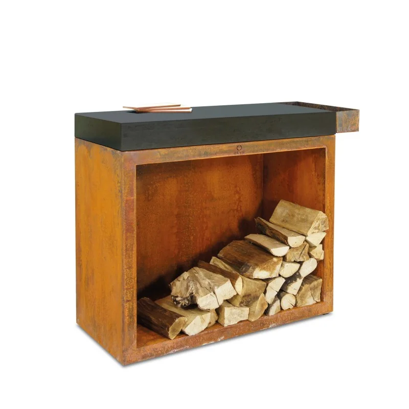 CERAMIC CUTTING TABLE STORAGE OFYR BUTCHER BLOCK BBS-90-CD