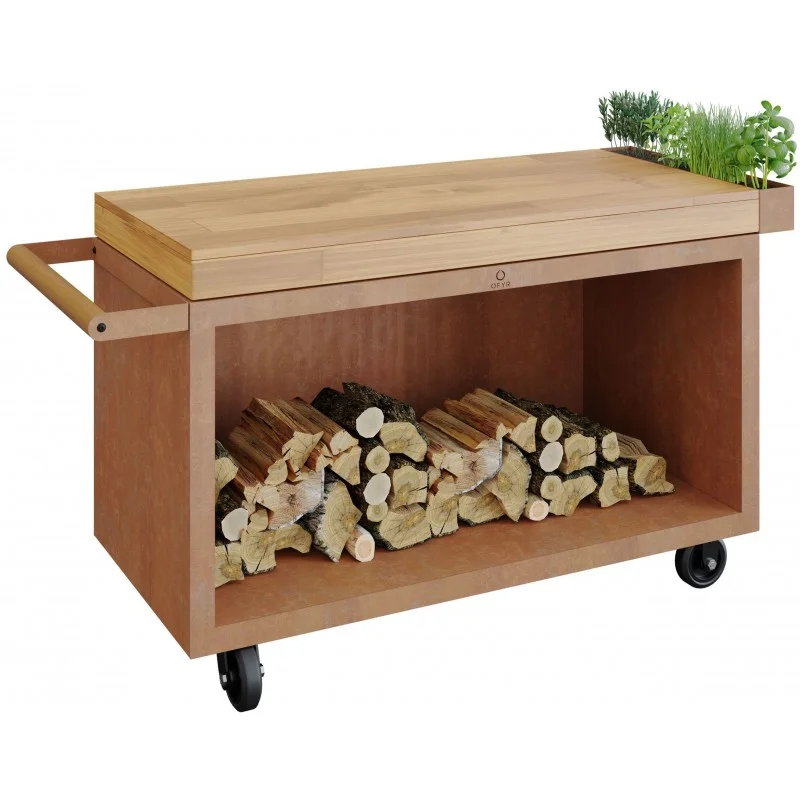 OFYR MISE EN PLACE PRO TABLE EN TECK MP-135-PRO-TW