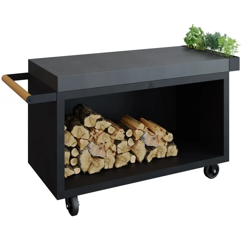 OFYR MISE EN PLACE PRO CERAMIC TABLE BLACK MP-B-135-PRO-CD