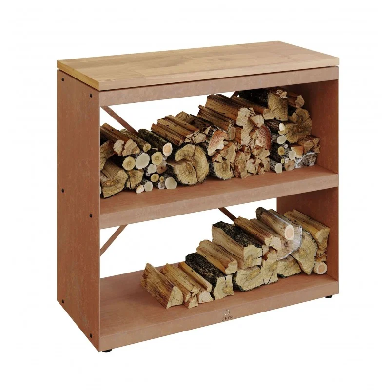 OFYR WOOD RACK WITH 2 SHELVES WS-D