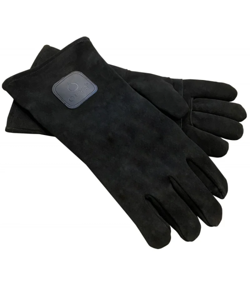 GANTS EN CUIR NOIR OFYR