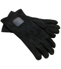 GUANTES DE CUERO NEGRO OFYR