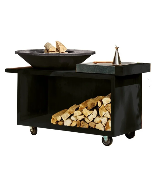 OFYR ISLAND CERAMIC BARBECUE BLACK PRO OIB-100-PRO-CD