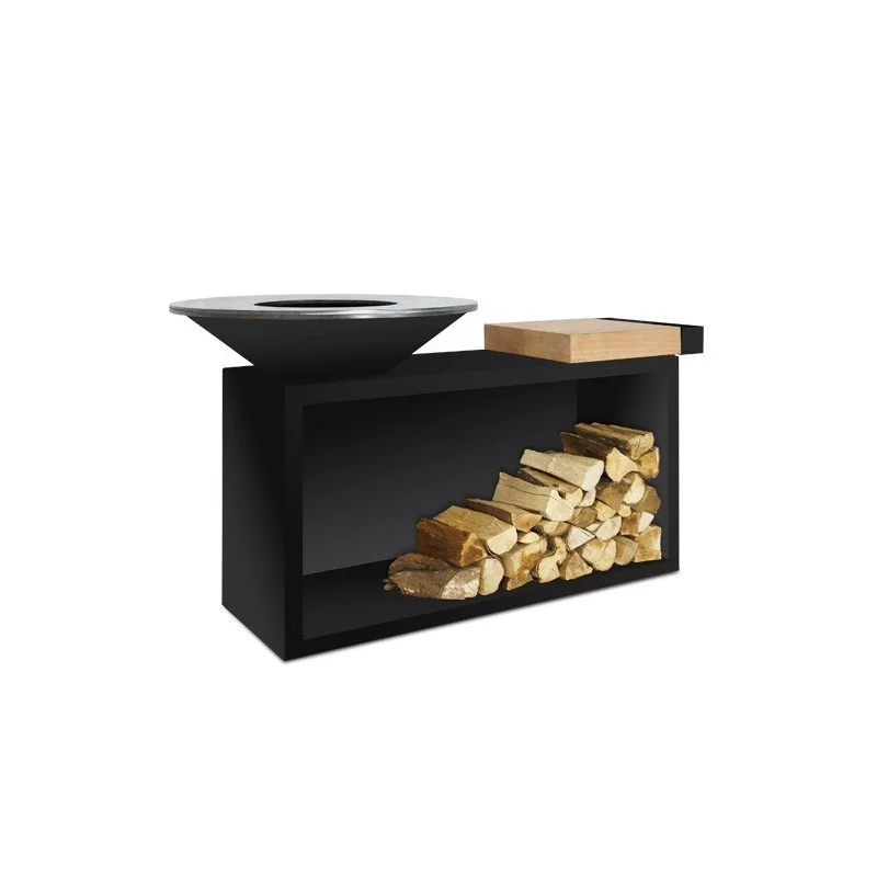 OFYR BLACK WOOD ISLAND BARBECUE OIB-85-TW