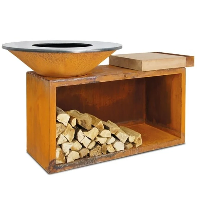 BARBECUE A ISOLA IN LEGNO OFYR OI-100-TW