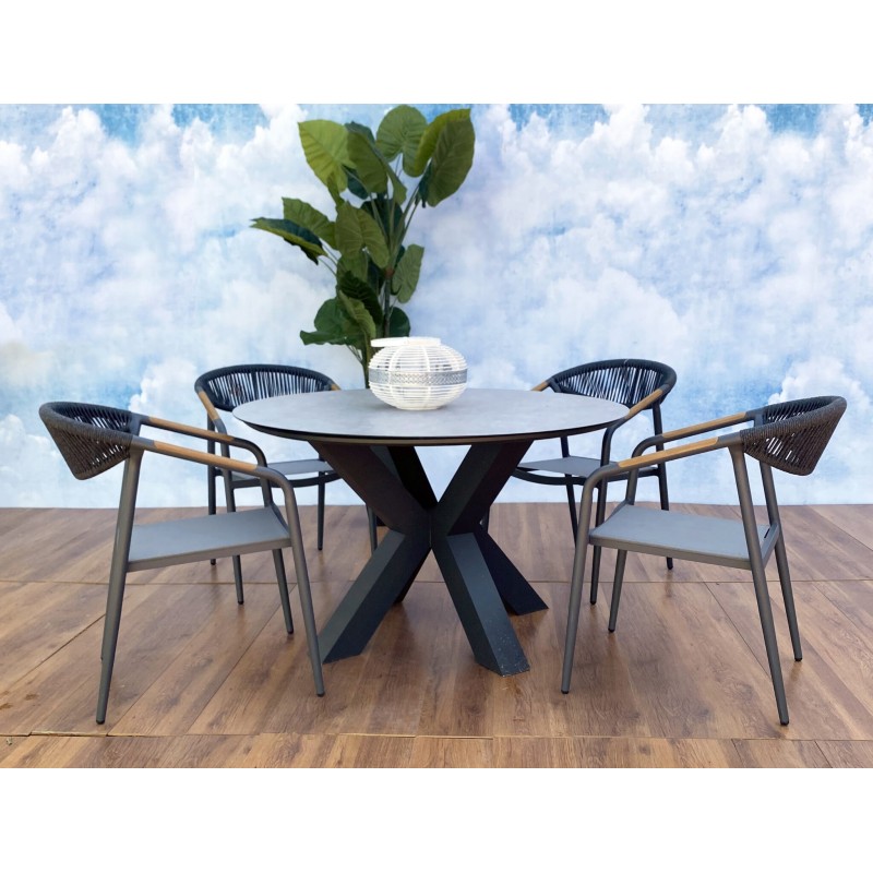 Set Comedor Adelaida - Majestic Garden - mesa adelaida sillon venus scaled
