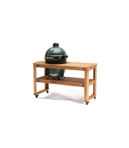 Mesa de madera de eucalipto Large Big Green Egg
