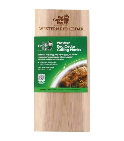 Planches à fumer en cèdre rouge (2 unités) Big Green Egg