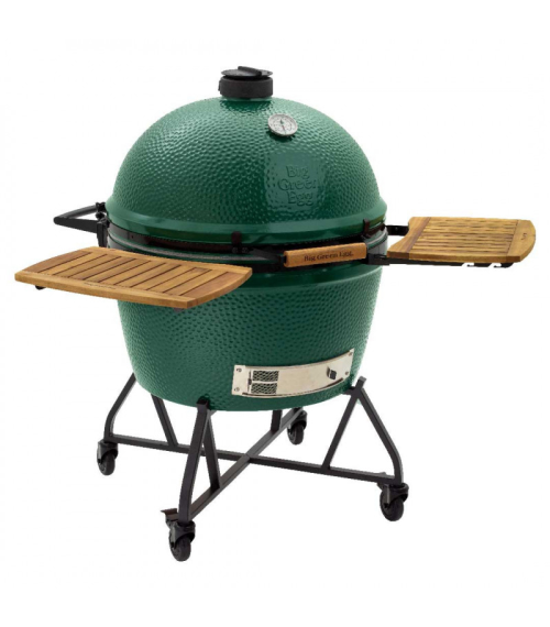 Copertura per base nido integrata con maniglia 2XLarge e base con ruote 2XLarge Big Green Egg
