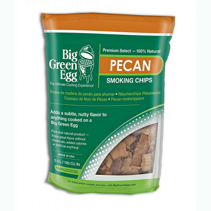 Virutas de madera Pecan Big Green Egg