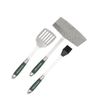 Set de 3 utensilios inox Big Green Egg