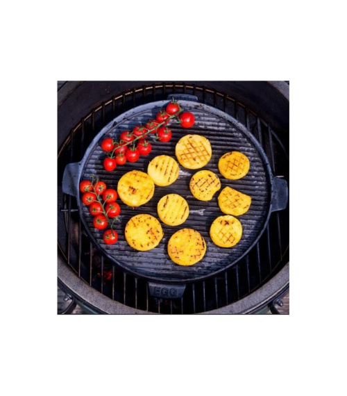 Plancha de hierro fundido reversible (Small/MiniMax/Medium) Big Green Egg