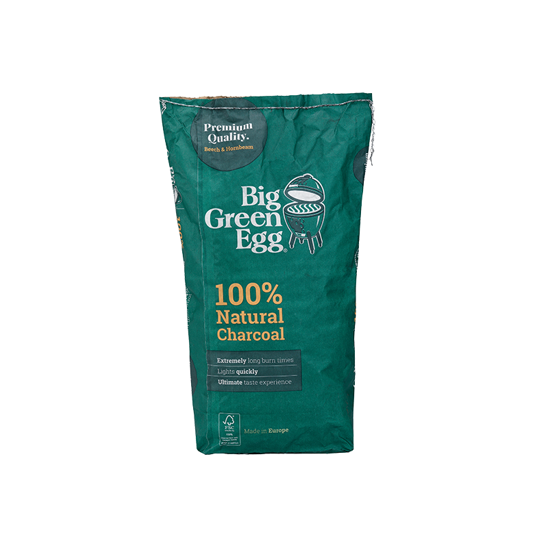 Charbon de bois végétal 100 % naturel (9 kg) Big Green Egg