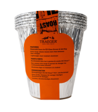 SEAU EN ALUMINIUM TRAEGER POUR GRAISSE ET CENDRES - 5 pcs.