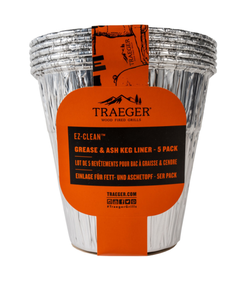 SEAU EN ALUMINIUM TRAEGER POUR GRAISSE ET CENDRES - 5 pcs.