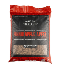 PELLETS DE MADERA MANZANO 9 KG TRAEGER