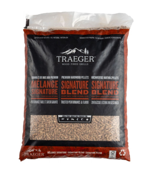 MÉLANGE SIGNATURE GRANULÉS DE BOIS 9 KG TRAEGER