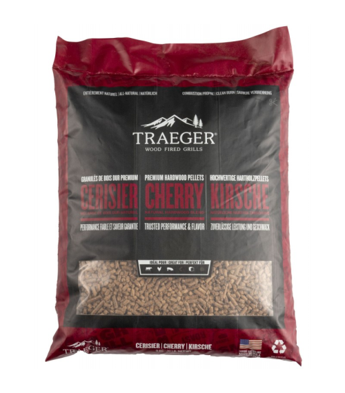 CHERRY WOOD PELLETS 9 KG TRAEGER