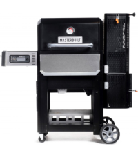 BARBECUE / FUMEUR À CHARBON NUMÉRIQUE + Plaque GRAVITY SERIES 800 MASTERBUILT (MCG800G)