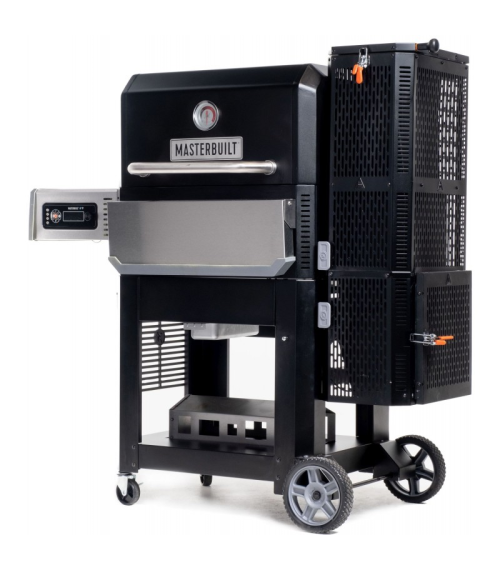 BARBECUE / AFFUMATORE A CARBONE DIGITALE + GRAVITY SERIE 800 MASTERBUILT Piastra (MCG800G)