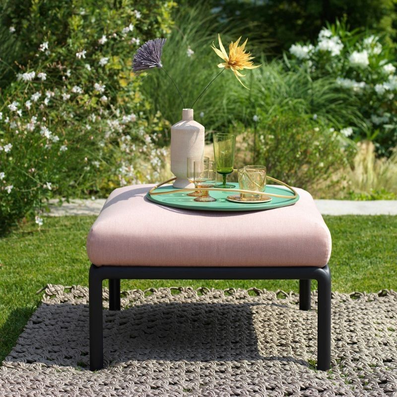 Pouf Komodo Antracita Nardi - Nardi sofas KOMODOpouf ambient images2 LR