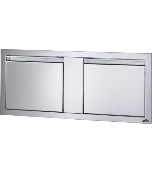 Petite porte double 42" x 16"