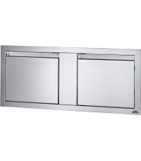 Petite porte double 42" x 16"