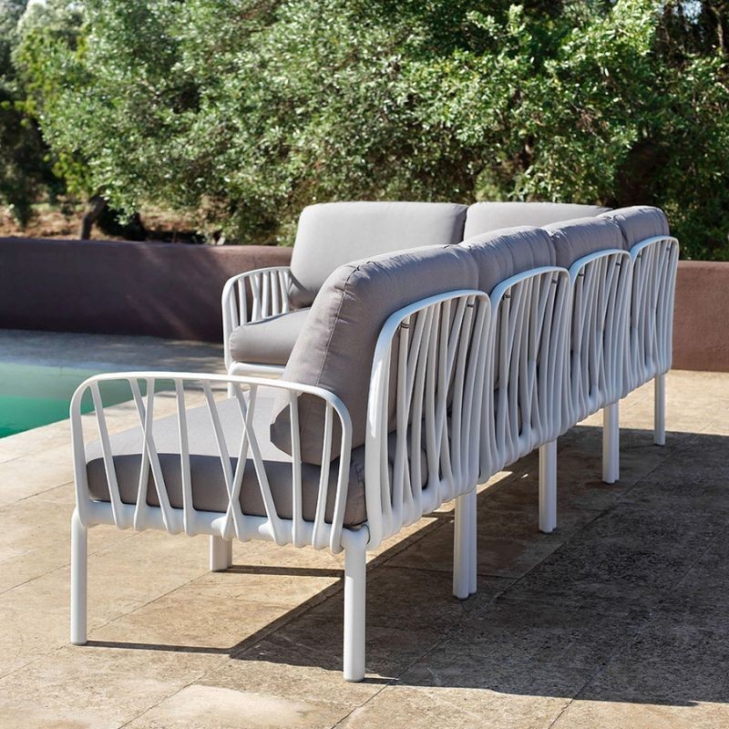 Rinconera Komodo 5 Blanco Nardi - Nardi sofa KOMODO5 biancoGrigio ambient images2 LR
