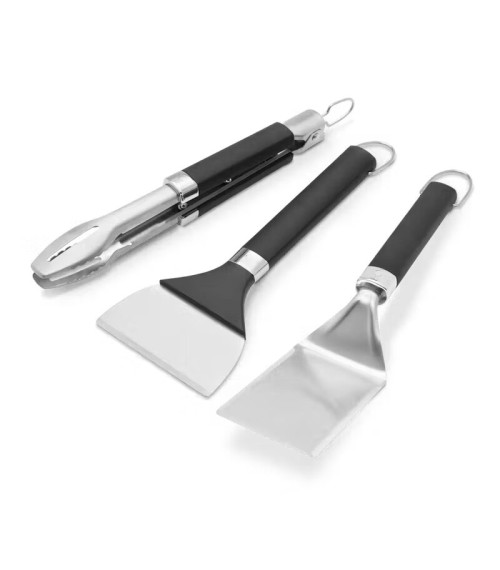 Set de 3 ustensiles en fer Weber