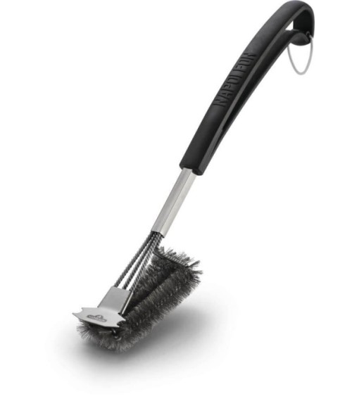 Brosse à gril à 3 rangées Napoléon