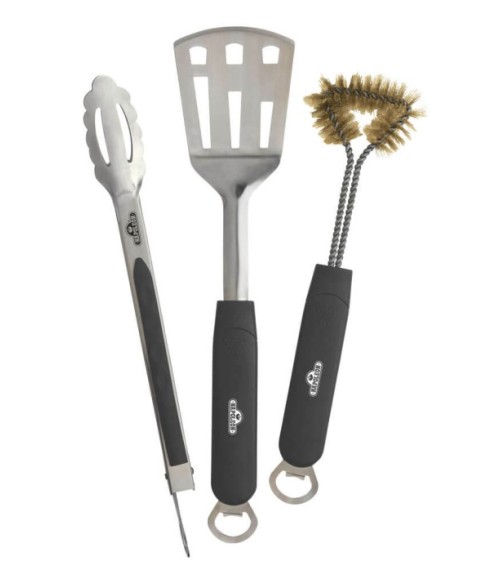 Kit 3 Napoleon Steel Utensils