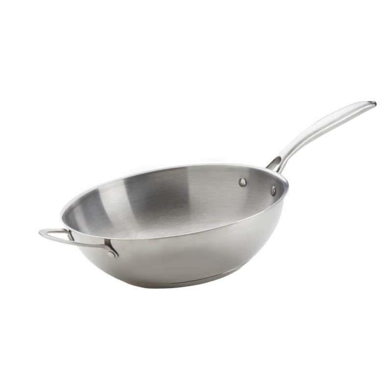 Wok Napoleone in acciaio inossidabile