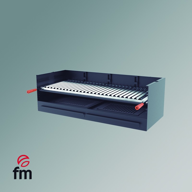 Barbecue a carbone e legna BV-100 FM