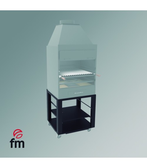 BF-60 Barbecue a carbonella e legna Fm