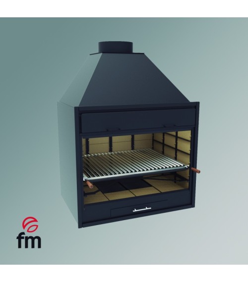 BF-90 Charcoal and Wood Barbecue Fm