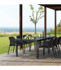 Mesa Rio Aluminio 210 Fix Nardi - Mesa Rio 210 Extensible Nardi 10