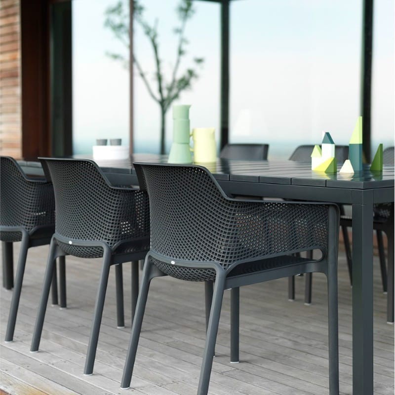 Mesa Rio Aluminio 210 Extensible Nardi - Mesa Rio 210 Extensible Nardi 11