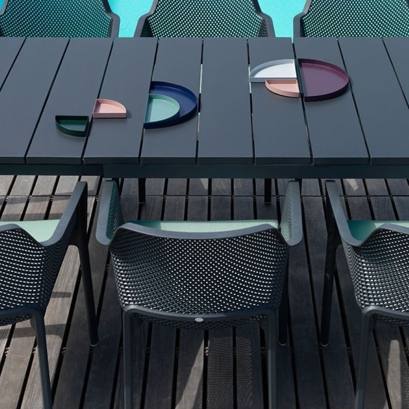 Mesa Rio Aluminio 210 Extensible Nardi - Mesa Rio 210 Extensible Nardi 9