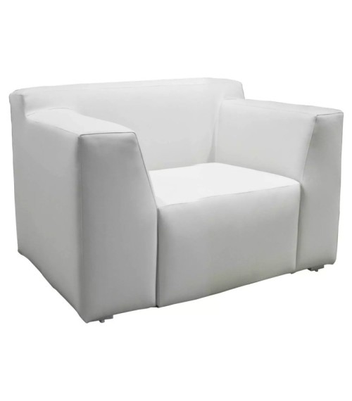 Set tapizado: sofá 3p + sillones + mesa [Basmania] de Hevea Conjunto Set de Jardín Hevea