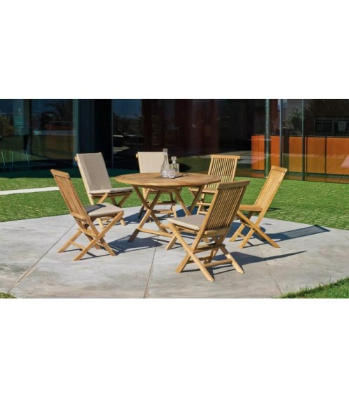 Seroni Conjunto Teka de Jardín Hevea