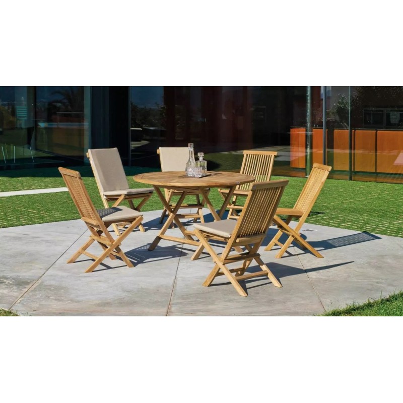 Seroni Hevea Teak Garden Set