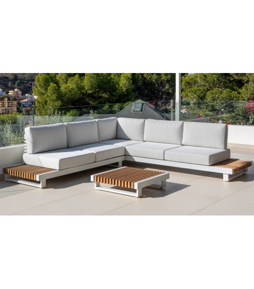 Set da giardino angolare Neva Majestic