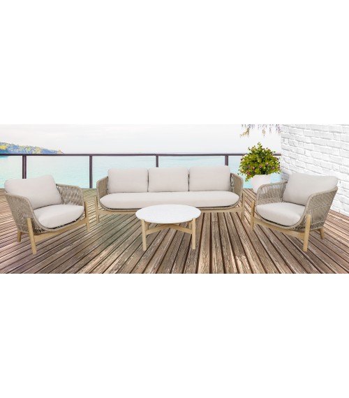 Majestic Garden Tropical Wood Polynesia Set
