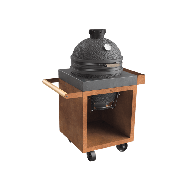 Tavolo OFYR Kamado Corten 65 PRO CementoThe Bastard